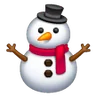 沒有雪的雪人 Emoji ⛄ image - Samsung style