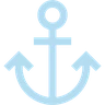 Эмодзи Якорь ⚓ image - Skype style