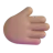 Rightwards Hand: Medium Skin Tone