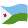 Flag: Djibouti Emoji 🇩🇯 image - Facebook Messenger (2016) style
