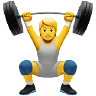 Person Lifting Weights