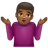 Man Shrugging: Medium-Dark Skin Tone