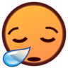 Cara de sono Emoji 😪 image - Emojidex style