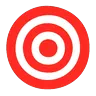 Bullseye Emoji 🎯 image - Google Noto Color Animated style