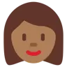 Woman: Medium-Dark Skin Tone Emoji 👩🏾 image - Twitter / X (Twemoji) style