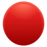 大红圈 Emoji 🔴 image - Huawei Harmony OS style