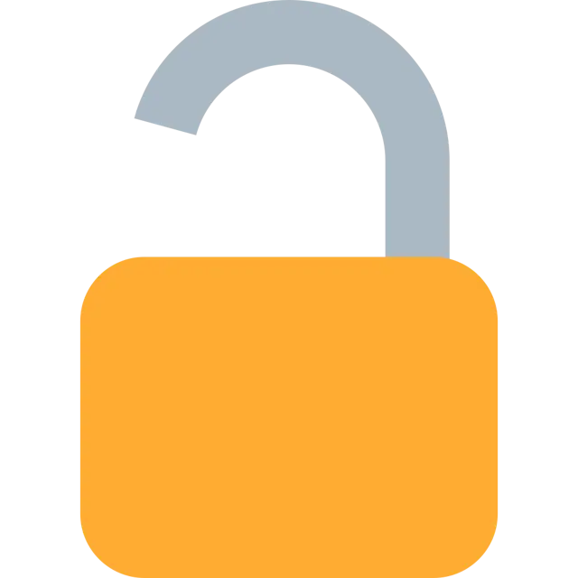 Cadenas ouvert