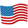 Flag: United States Emoji 🇺🇸 image - Facebook Messenger (2016) style