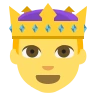 Prinz Emoji 🤴 image - EmojiTwo style