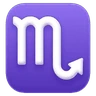 Scorpio Emoji ♏ image - Huawei Harmony OS style