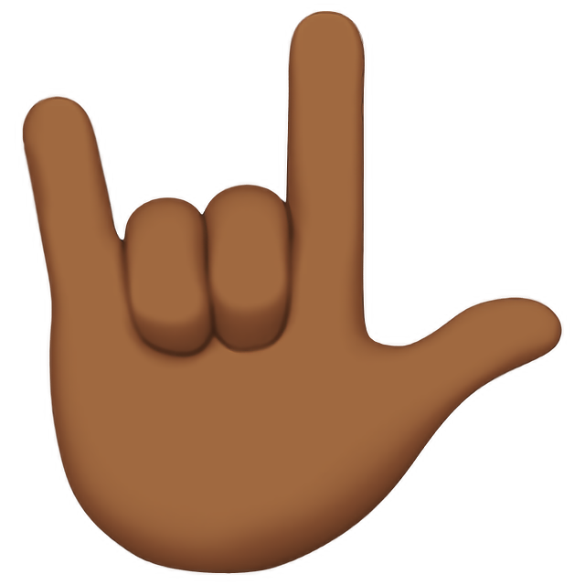 Love-You Gesture: Medium-Dark Skin Tone