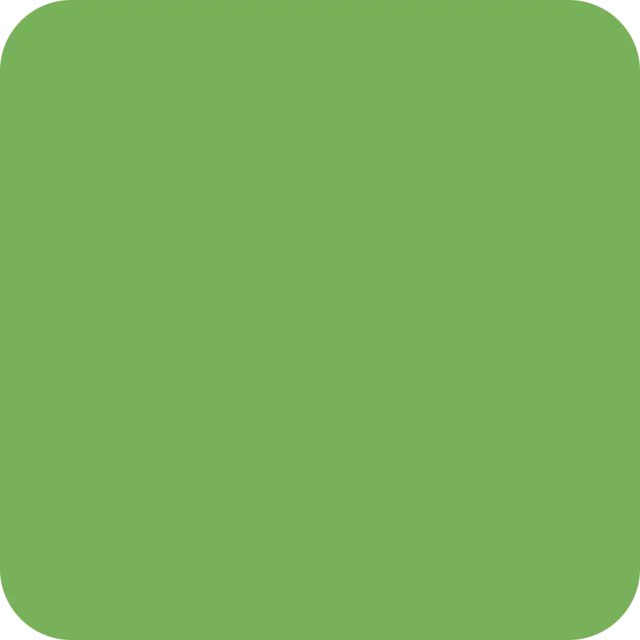 Gran cuadrado verde