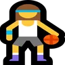 Woman Bouncing Ball Emoji ⛹️‍♀️ image - Microsoft Windows 10 Segoe UI Emoji style