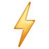Emoji Semnal de înaltă tensiune ⚡ image - Samsung style