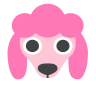 プードル Emoji 🐩 image - EmojiTwo style