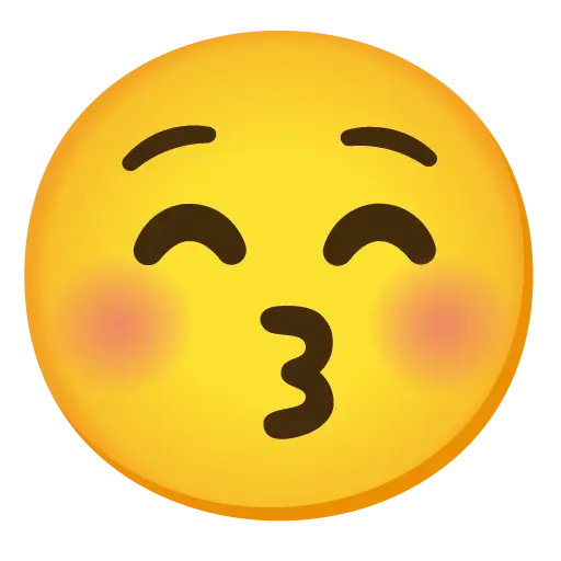 Kissing Face With Closed Eyes
