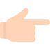 Backhand Index Pointing Right