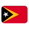 Flag: Timor-Leste Emoji 🇹🇱 image - Tossface style