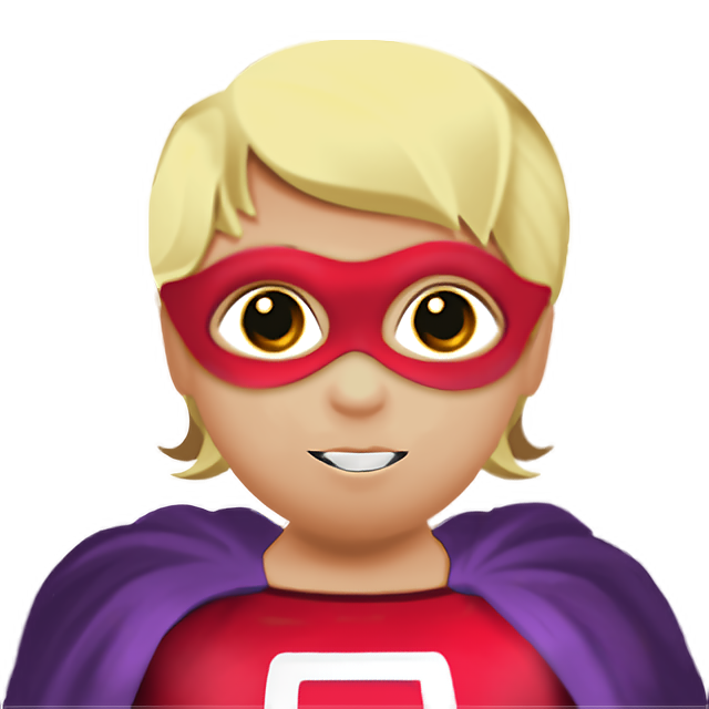 Superhero: Medium-Light Skin Tone