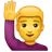 Man Raising Hand
