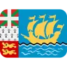 Flag: St. Pierre & Miquelon Emoji 🇵🇲 image - Twitter / X (Twemoji) style