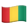 Flag: Guinea Emoji 🇬🇳 image - Apple style