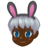 Men With Bunny Ears: Dark Skin Tone