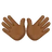 Open Hands: Medium-Dark Skin Tone