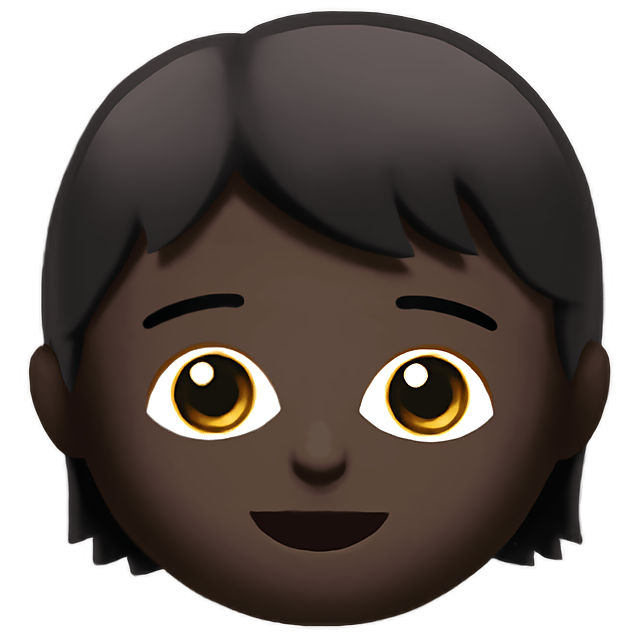Child: Dark Skin Tone