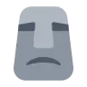 Emoji Moyai 🗿 image - Tossface style