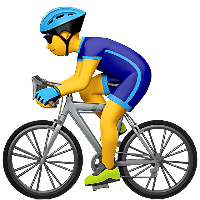 Man Biking