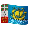 Flag: St. Pierre & Miquelon Emoji 🇵🇲 image - WhatsApp style