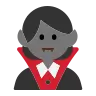 Woman Vampire: Medium Skin Tone Emoji 🧛🏽‍♀️ image - Tossface style