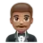 Man In Tuxedo: Medium Skin Tone