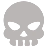 头骨 Emoji 💀 image - EmojiTwo style