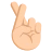 Crossed Fingers: Medium-Light Skin Tone