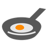 Эмодзи Приготовление пищи 🍳 image - Docomo style