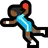 Woman Playing Handball: Medium-Dark Skin Tone