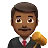 Man Judge: Medium-Dark Skin Tone