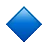 Petit losange bleu