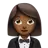 Woman In Tuxedo: Medium-Dark Skin Tone