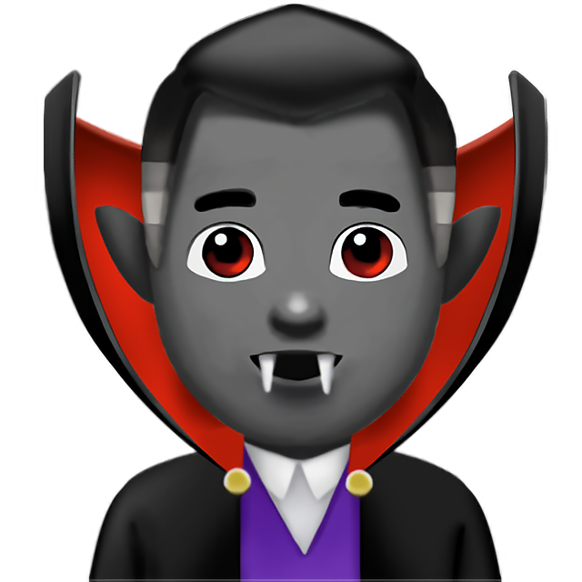Man Vampire: Medium-Dark Skin Tone