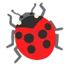 Lady Beetle Emoji 🐞 image - Google Noto Color Animated style