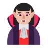Woman Vampire: Medium-Light Skin Tone Emoji 🧛🏼‍♀️ image - Microsoft Classic 2D style