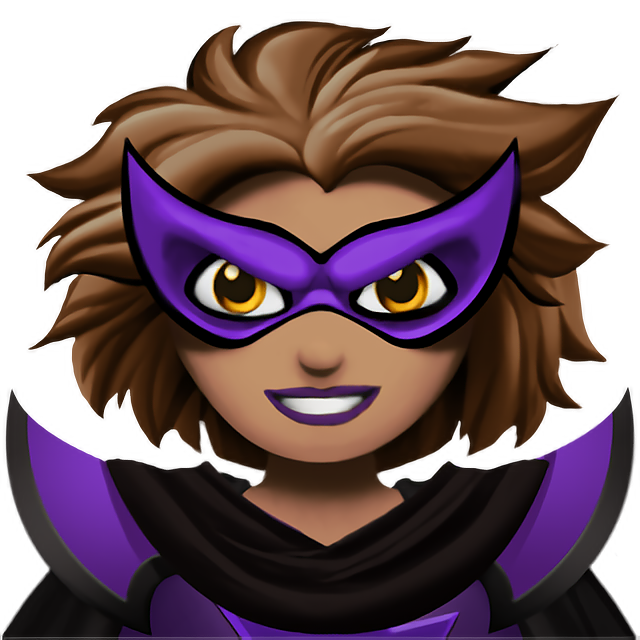 Woman Supervillain: Medium Skin Tone