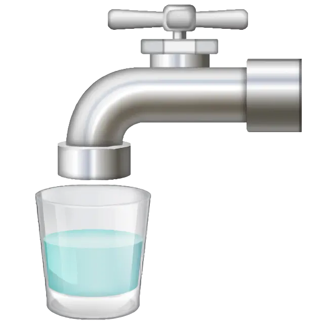 Simbolo dell'acqua potabile