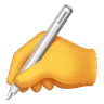 Emoji Írás kéz ✍ image - Huawei Harmony OS style