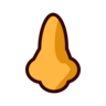 Nariz Emoji 👃 image - Emojidex style