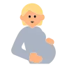 Pregnant Person: Medium-Light Skin Tone Emoji 🫄🏼 image - Tossface style