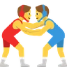Men Wrestling Emoji 🤼‍♂️ image - Skype style